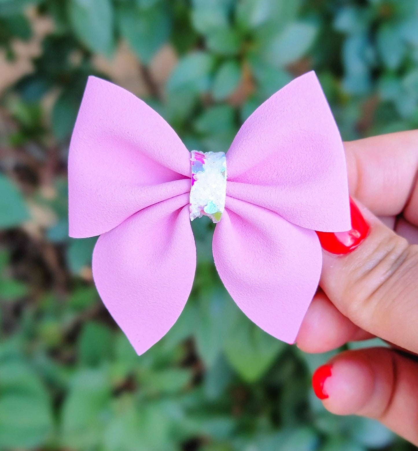 Sailor Bow-Chalk Pink