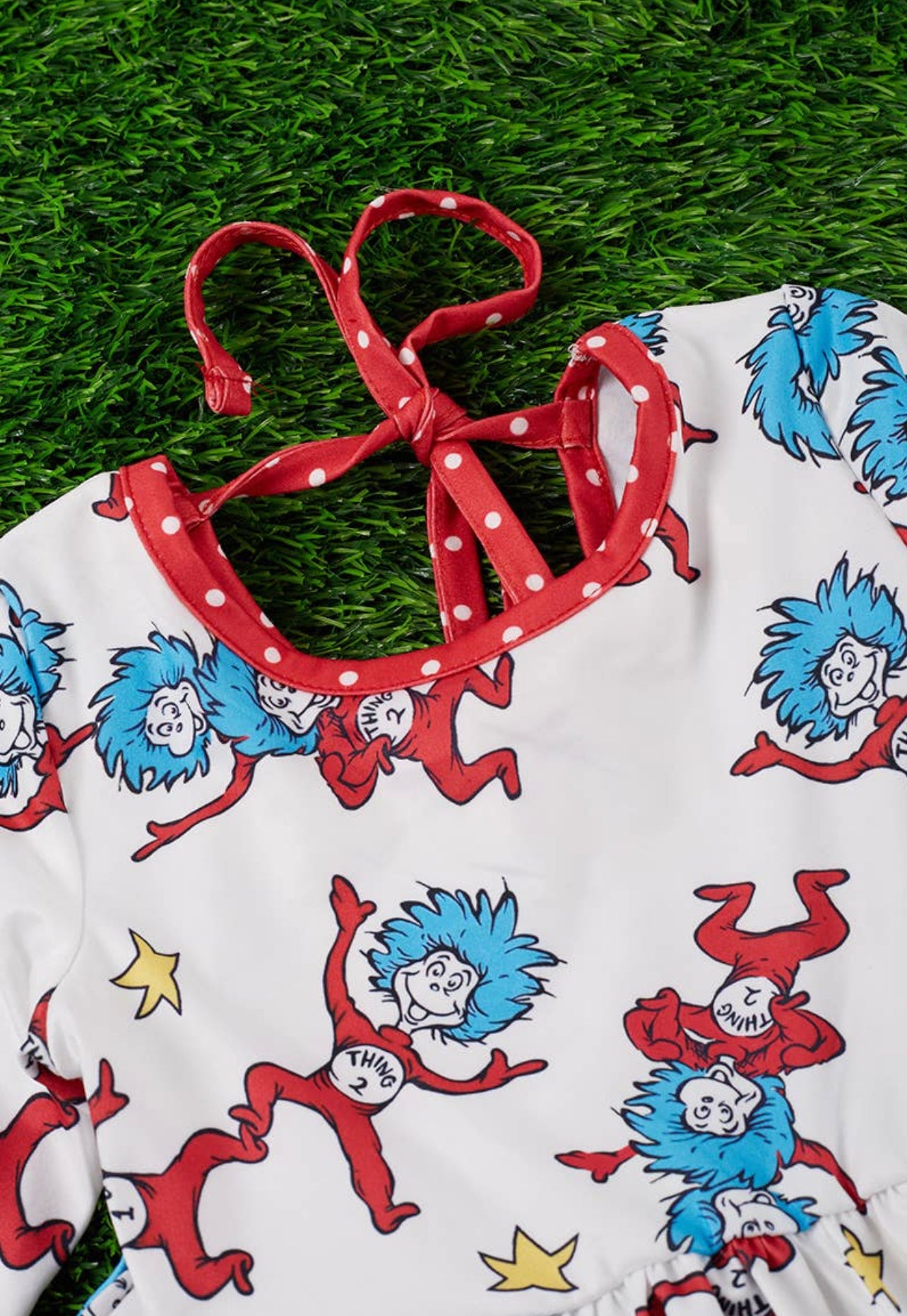 Cat Polka Dot Dress