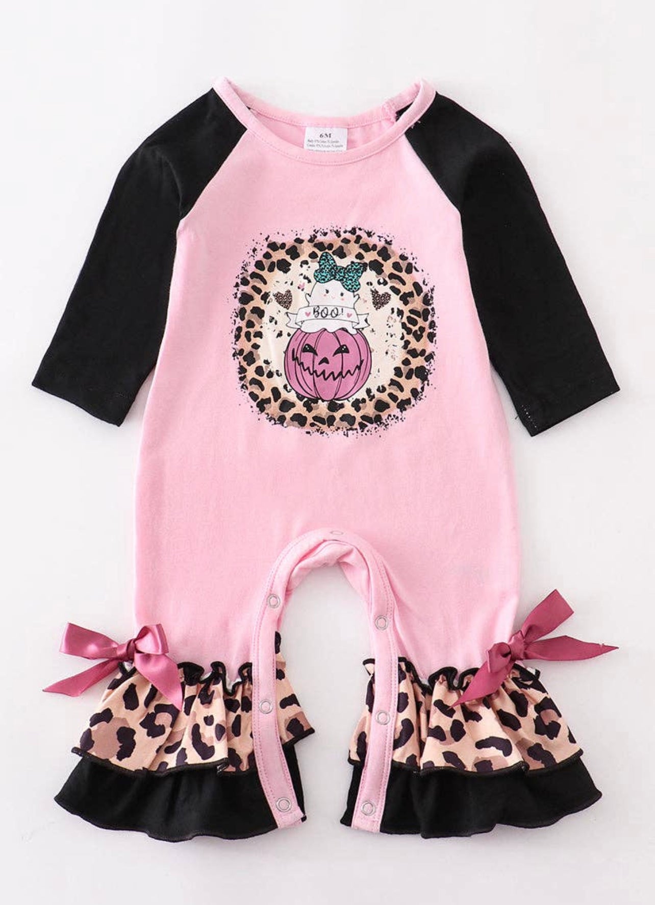 Cheetah Boo Romper