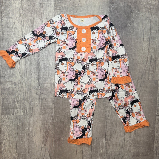 Groovy Ghost Girl Pajamas Set