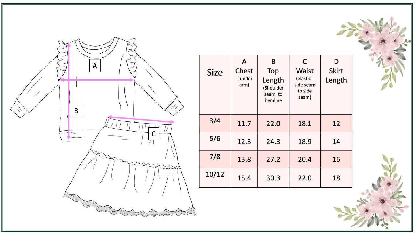 Girls White & Hot Pink Coquette Bow and Tulle Skirt Set