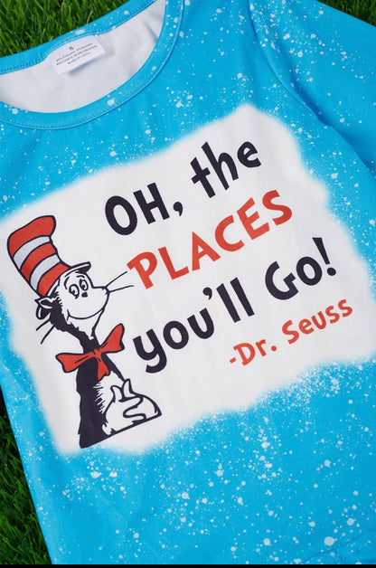 Oh the Places You’ll Go Bell Bottom Set