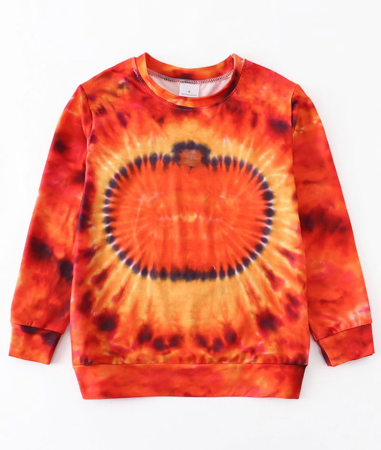 Tie Dye Pumpkin Long Sleeve