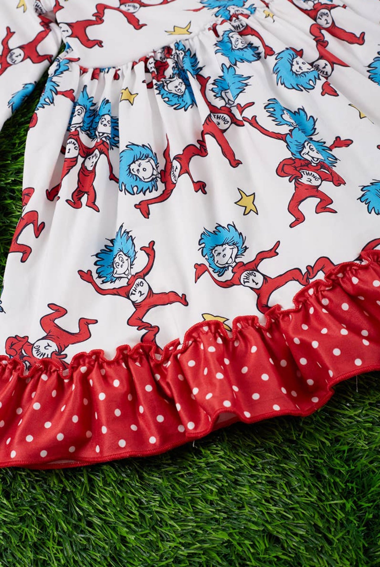Cat Polka Dot Dress