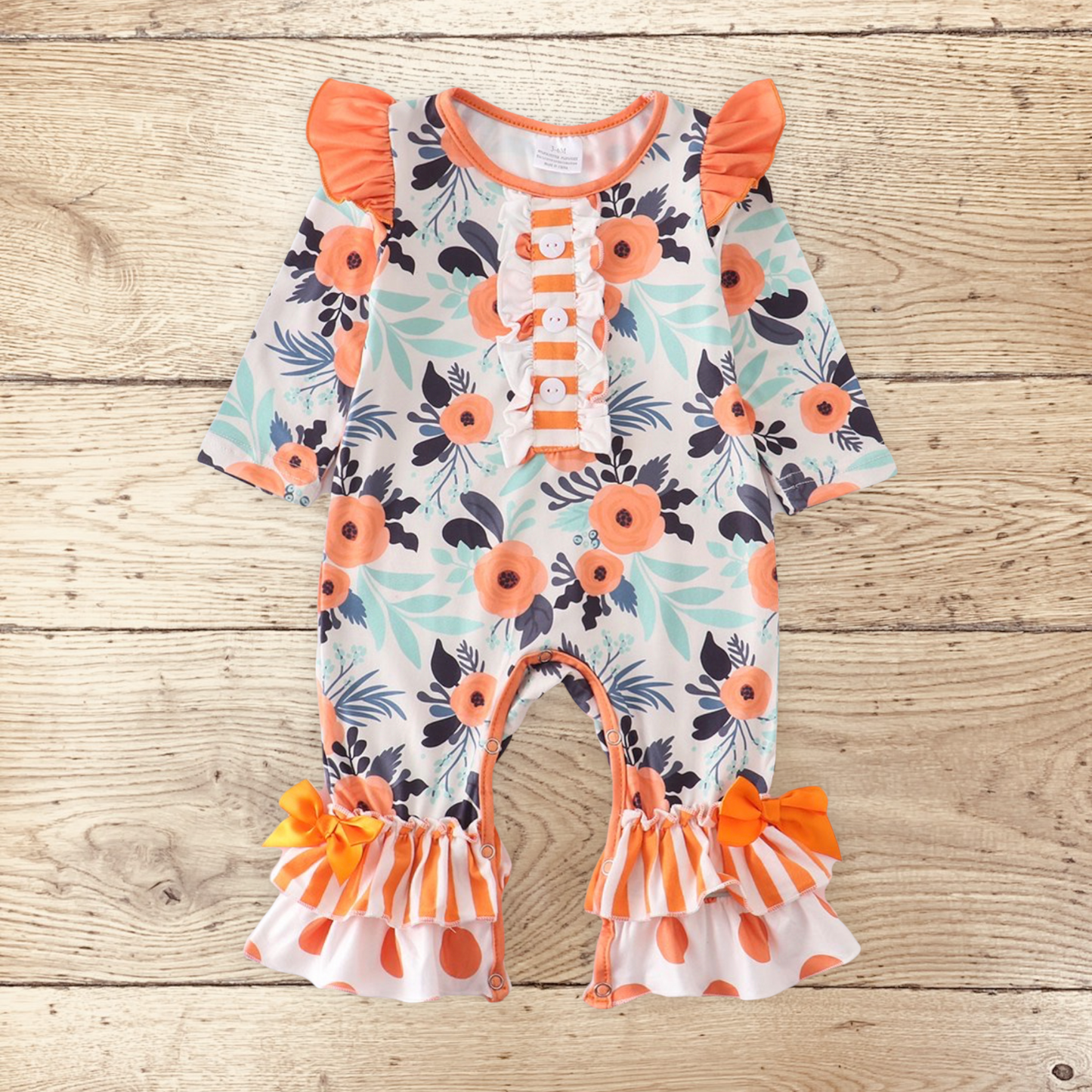 Autumn Leaves Romper