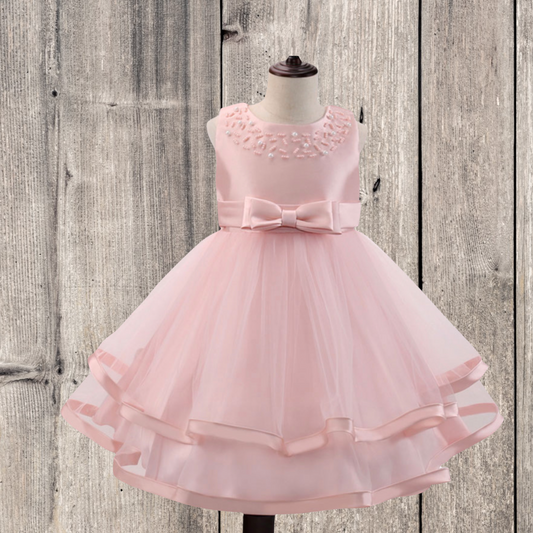 Princess Bow Knot Dress (Pink)